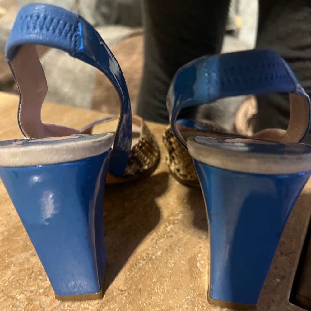 Chloe Snake Patchwork Sandal - image 2